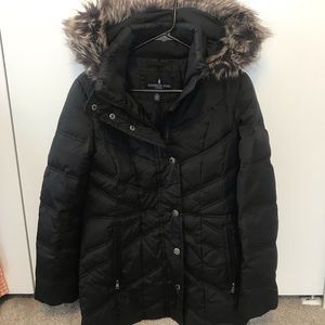 Fur Hood Down Coat